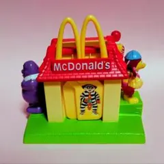 マクドナルド グリマスハウス コンテーナー 缶 美品 ビンテージ アメ