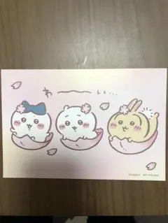 ちいかわランド限定　ちいかわ　ハチワレ　うさぎ　ポストカード