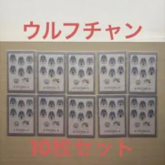 Stray Kids オンラインくじSKZOOぷ くっとシール10枚ウルフチャン