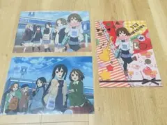 けいおん！　クリアファイル　ローソン限定　3種