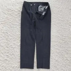 美品　PT トリノ　ストレッチ スリムフィット スラックス ヘリンボーン　紺のサムネイル