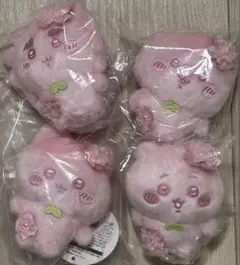 新品未開封　ちいかわ　ぬいぱれっと　マスコット　さくらいろ　コンプリート　セット