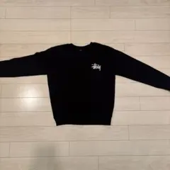 Stussy ブラック トレーナー Mサイズ