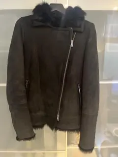 上質ムートン　ブルゾン