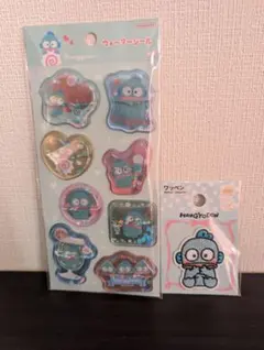 【新品未開封】ハンギョドン　ウォーターシール　ワッペンセット