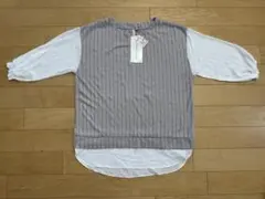HK WORKS LONDON リブ切替プルオーバー L