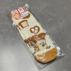 パンどろぼう 靴下 もこもこ 22～24cm