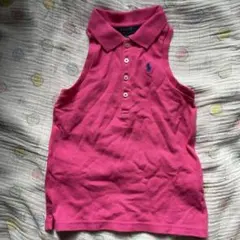 ラルフローレン ノースリーブ ポロシャツ 110 120 女の子