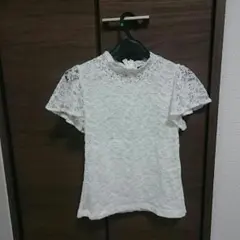 INGNlパールビジュー付きレーストップス♪