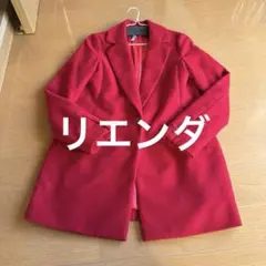 週末セール‼️リエンダ❣️ハーフコート❣️赤❣️