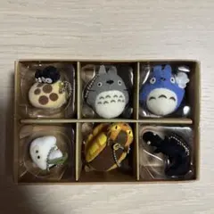 ジブリコレクション フェルトキーホルダー 6個セット　となりのトトロ