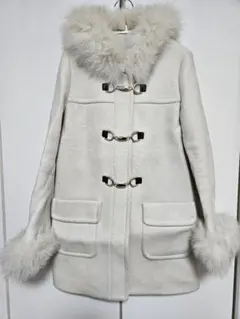 新品タグ付き‼️ JUSGLITTY ダッフルコート ウール カシミヤ 新品タグ付き‼️ JUSGLITTY ダッフルコート ウール カシミヤ