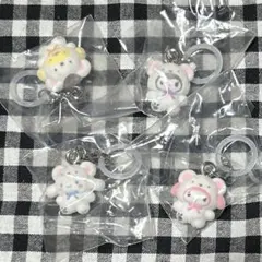 サンリオ ふわふわスノー めじるしアクセサリー 4点セット