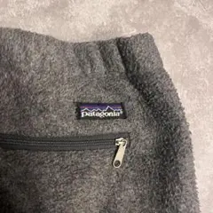 Patagonia パタゴニア　フリースパンツ　USA製　XL シンチラ　グレー