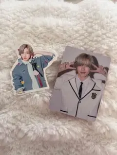 HARD WORK【道枝駿佑】トレカ&ステッカーセット