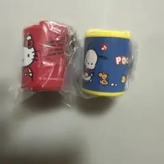 サンリオキャラクターズ　2個セット　コインシリンダー　キティ　ポチャッコ