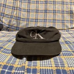 90s usa製 Calvin Klein キャップ 黒