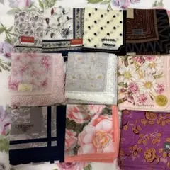 期間限定価格♥︎ブランドハンカチ♡10枚まとめ売り♡未使用♡お得です