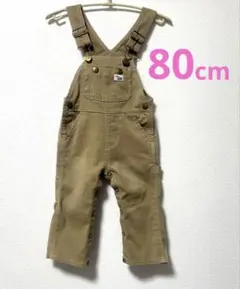 Buddy Lee ベージュオーバーオール 80cm