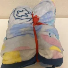 新品 フランネルブランケット スティッチ 毛布