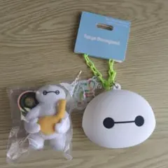 ベイマックス ミセス スマートフォンアクセサリー バッグチャーム 2個