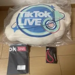 TikTok 非売品 クッション キーホルダー3種 4点セット - メルカリ
