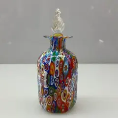 MURANO GLASS ムラノ 金彩 ミルフィオリ パフュームボトル 香水瓶