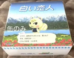 白い恋人 どうぶつの森 ジュンNintendo ☆箱・包装・缶セット - メルカリ
