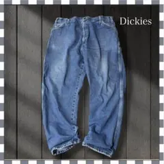 1729/ディッキーズ リラックスフィット ペインターデニムパンツ42x32