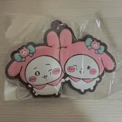 ちいかわ　サンリオキャラクターズ　なかよしラバーマスコット　ちいかわマイメロディ