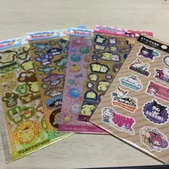 サンリオ　シール５枚セット