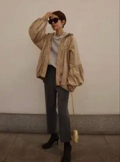 OHGA オーガ PARKA BLOUSON パーカーブルゾン オフホワイト - メルカリ