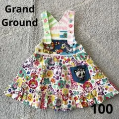 ✳︎美品✳︎ グラグラ　デニムワンピース　ジャンパースカート