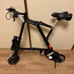 ◾️A-BIKE  ELECTRIC◾️折りたたみ電動アシスト自転車◾️ 合体ロボみたいな自転車「A-bike」に電動アシスト版の「A-Bike