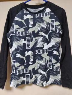 PUMA プリント柄 長袖Tシャツ　150