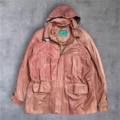 vintage Jimenez Piel オールレザー 本革 メキシコ製　XL