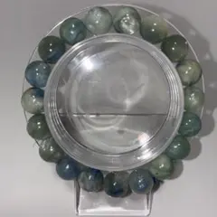 最高級品*聖地希少糸魚川ブルーグリーン翡翠ブレスレット* - メルカリ