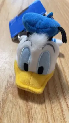 新品　ディズニーランド　ドナルド　ファンキャップ　キーチェーン