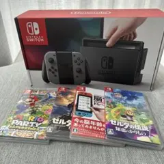 Switch本体&ソフト4点セット！！