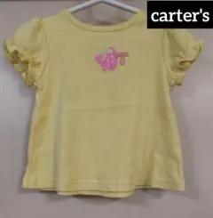 ［難あり］カーターズcarter's いちごデザイン Tシャツ 18-24M　黄のサムネイル