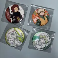 ヒロアカ　缶バッチ4点