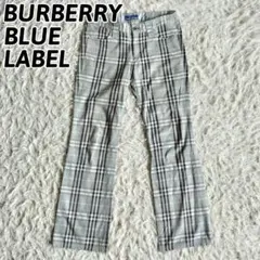 美品✨BURBERRY　バーバリーブルーレーベル　フレアパンツ　レディース　34のサムネイル