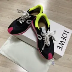 【美品】レア　LOEWE フローランナースニーカー　レディース　ブラック　36のサムネイル