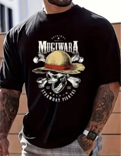 海賊麦わらの一味Tシャツ 半袖　メンズ　ウィメンズ新品未使用ワンピースのサムネイル
