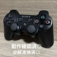 動作確認済◎プレステ3 SIXAXIS純正ワイヤレスコントローラー ブラック