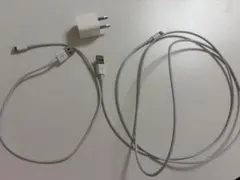 Lightningケーブル2本セットとACアダプタ
