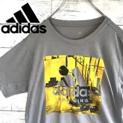 【人気商品】adidas 半袖Tシャツ　ビッグデザインプリント　C91