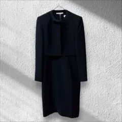 ジュビリアン　礼服　ブラックスーツ　９号　M フォーマル　クリーニング済　美品