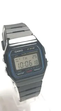 CASIO F−91W　チプカシオ　稼働品