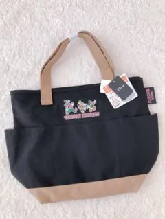 レトロ　ミッキー  ミニー　レトミ　トートバッグ　キャンバス　マザーズバッグ